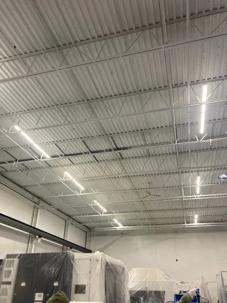 commercial interior painting after