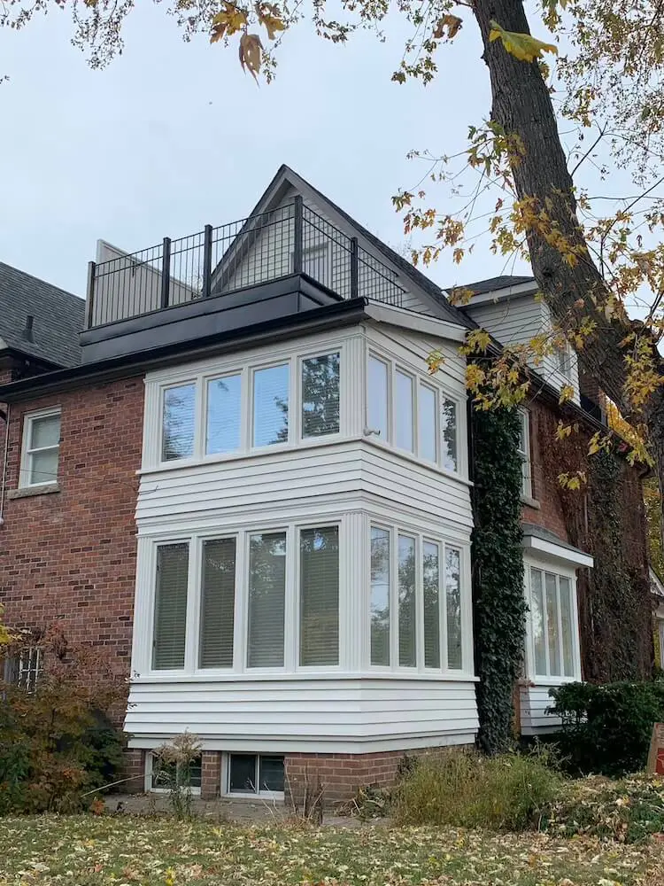 exterior painting after