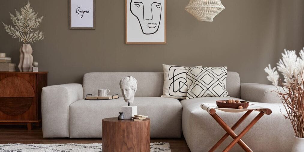 best interior paint colours to make living rooms feel cozy